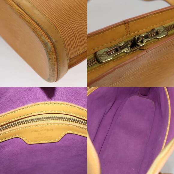 LOUIS VUITTON Epi Lussac Shoulder Bag Yellow M52289 - Picture 11 of 13